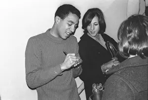Smokey Robinson Backstage