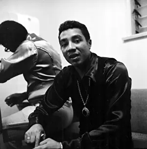 Smokey Robinson Backstage