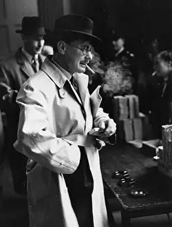 M Rec Smok Cigarette Prints: Smoking Man