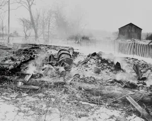 Plainfield Prints: Smoldering Remains of Serial Killer Ed Gein's Home