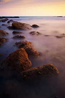 Smooth tone seascape, Rayong, Thailand