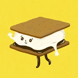Sweet Prints: Smore Character