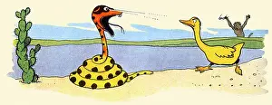 Prey Prints: Snake tries to Hypnotize Gedeon
