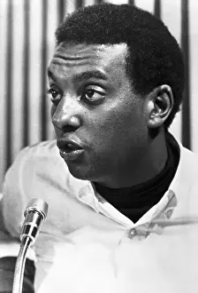 Black Power Prints: SNCC Chairman Stokely Carmichael Giving Speech