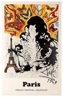 SNCF Dali Paris Poster