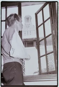 Austin Prints: Sniper Victim Looks Through Window