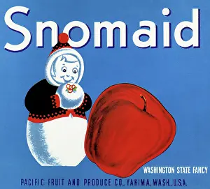 Apple Prints: Snomaid Brand