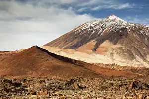 Teide Prints: Snow-capped Mount Teide