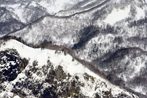 Wilderness Gallery: Snow covered hillsides and ridges