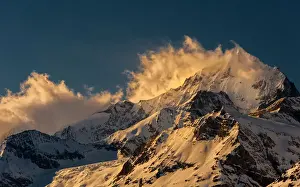 Alpenglow Prints: Snow mountain