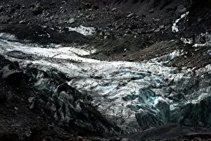 Snow trekking on Fox Glacier