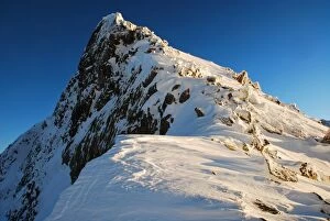 Snowcapped peak in Pirin national park