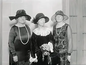 Social Reformist Margaret Sanger Posing with Acquaintances