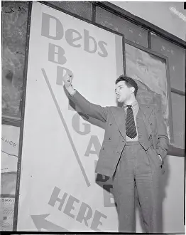 Socialist Advocate Fiercely Gesturing at Rally