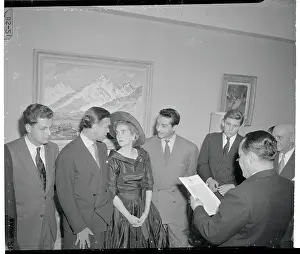 Socialite Barbara Hutton and Porfirio Rubirosa at Their Wedding