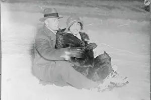 Elopement Prints: Socialite Couple Posing on Their Honeymoon