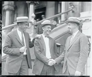 Socialite Friends Greeting One Another