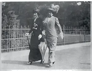 Socialite Women Walking Together
