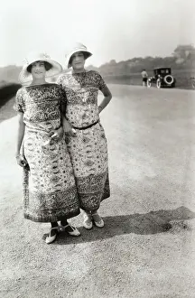 Socialites Posing for Camera
