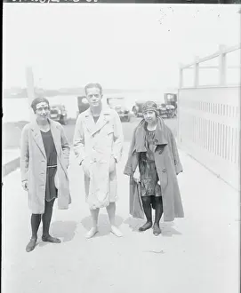 Southampton Prints: Socialites Posing for Camera