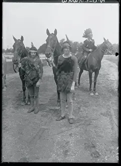 Mineola Prints: Socialites Wearing Indian Costumes