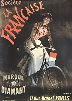 Cyclist Prints: Société La Française Marque Diamant