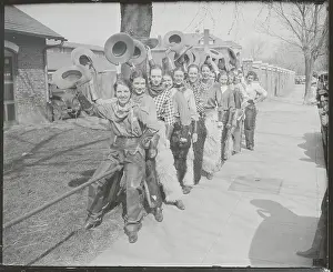 Society Girls Participating in Charity Circus