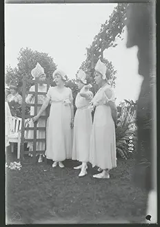 Newport Prints: Society Ladies Attending a Function