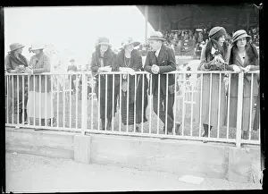 Elmont Prints: Society Types at Belmont Race Track Opening Day