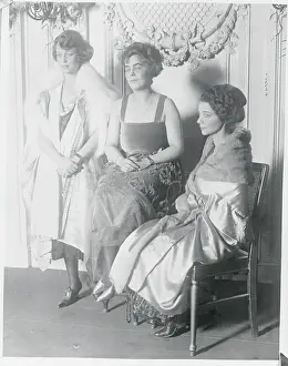 Society Women Attending Dress Rehearsal