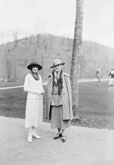 Womens Fashion Prints: Society Women in Hot Springs, Virginia
