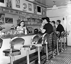 Soda Fountain And Hamburger Stand