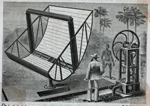 Solar Energy Prints: Solar Powered Machine (Illus.)