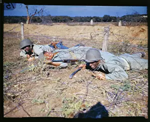 Soldier Crawling Under Batrbwire