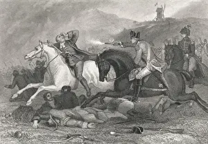 Soldier Firing Pistol