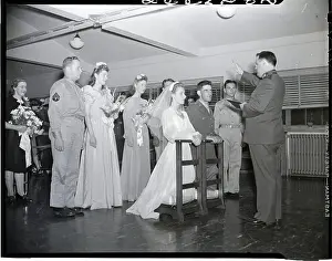 Soldier Getting Married In Service Club