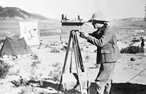 Soldier Operating Heliograph