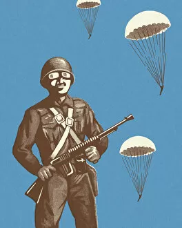 Marine Collection: Soldier and Paratroopers