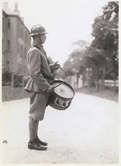 Discipline Prints: Soldier Playing Drum