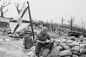 Soldier Reading a Letter