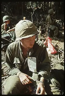 Soldier Seated