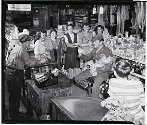 Stories Prints: Soldier Tells War Stories At Store