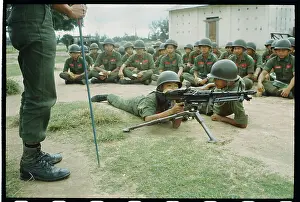 Nha Trang Prints: Soldiers Aiming with Weaponry
