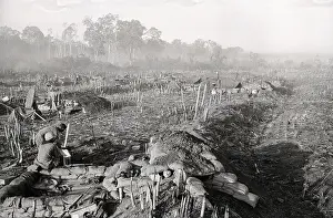 Soldiers at Battlefield in Vietnam