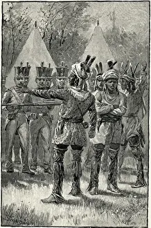 Soldiers Capture Seminole Leader Osceola