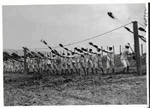 Soldiers Digging Trenches