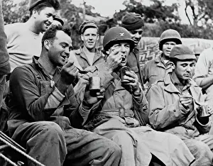 Soldiers Eat Rations