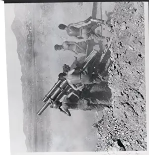 US Soldiers Firing Howitzer on North Korean Positions