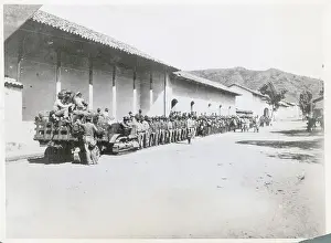 Organization Prints: Soldiers at Fort in Nicaragua