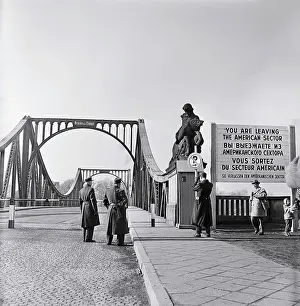 Soldiers on Guard at Glienicker Bridge